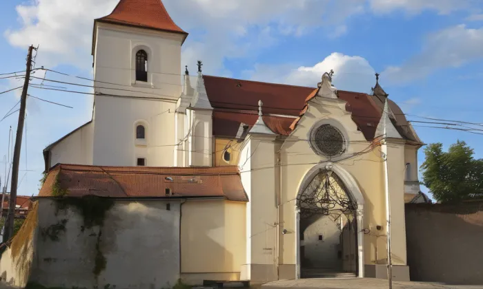 kostel svatého Jakuba Většího (Hodonice) – noc