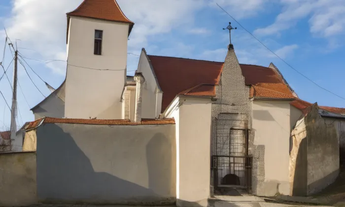 kostel svatého Jakuba Většího (Hodonice) – winter
