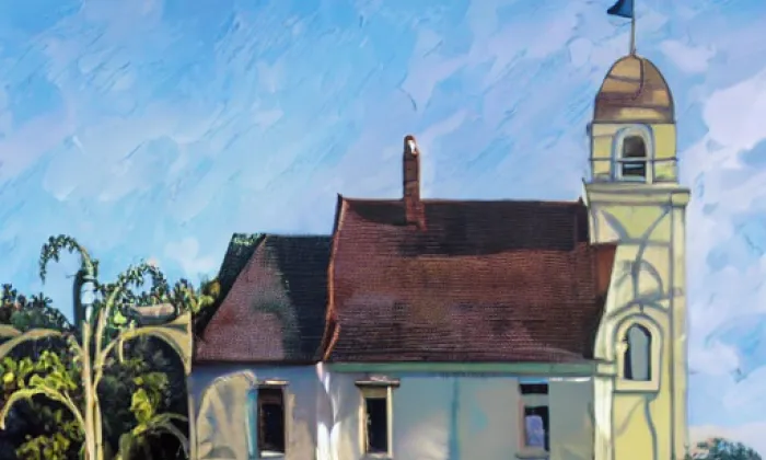 kostel svatého Jakuba Většího (Ježov) – summer