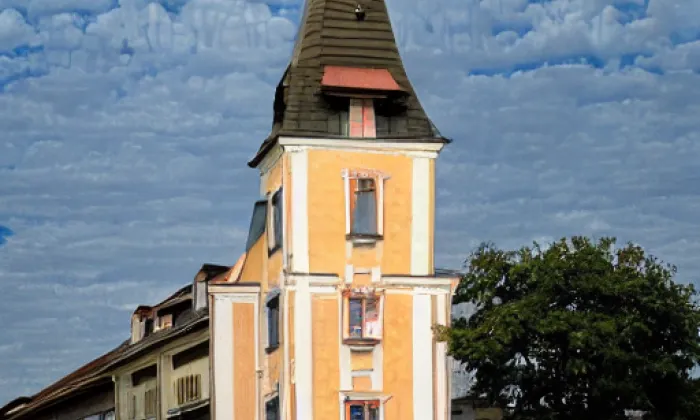 Kostel svatého Jakuba Většího (Kladruby) – autumn