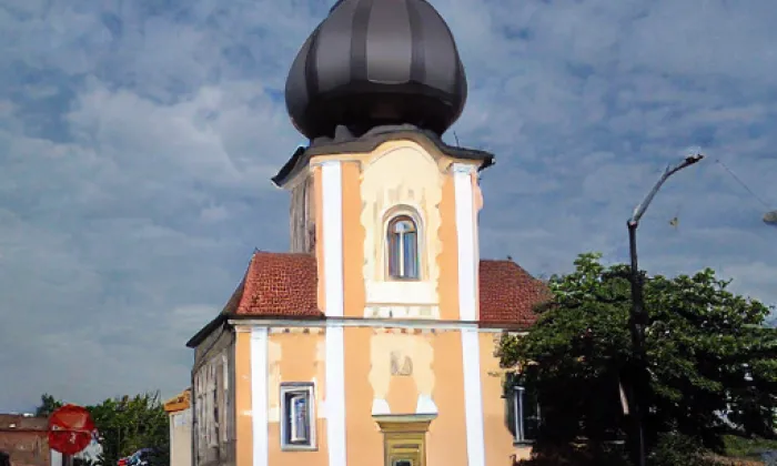 Kostel svatého Jakuba Většího (Kladruby) – noc