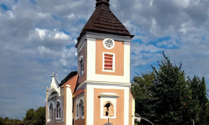 Kostel svatého Jakuba Většího (Kladruby) – winter