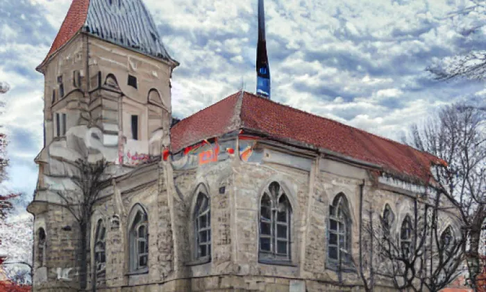 kostel svatého Jakuba Většího v Berouně – noc
