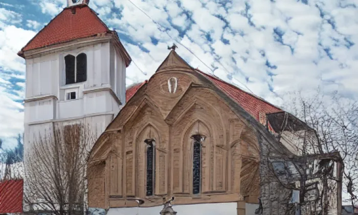 kostel svatého Jakuba Většího v Berouně – winter