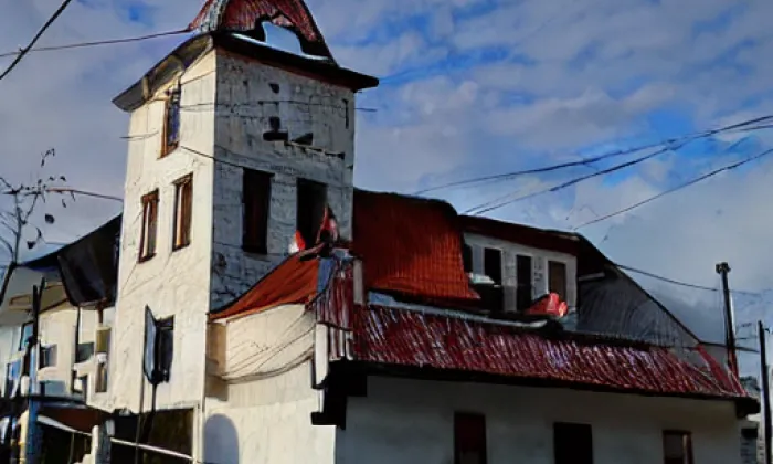 Kostel svatého Jana Evangelisty (Šumperk) – winter