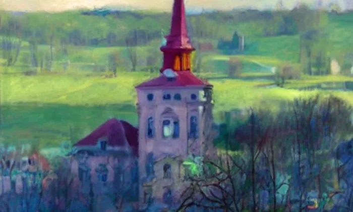 Kostel svatého Jana Křtitele (Újezd pod Troskami) – spring