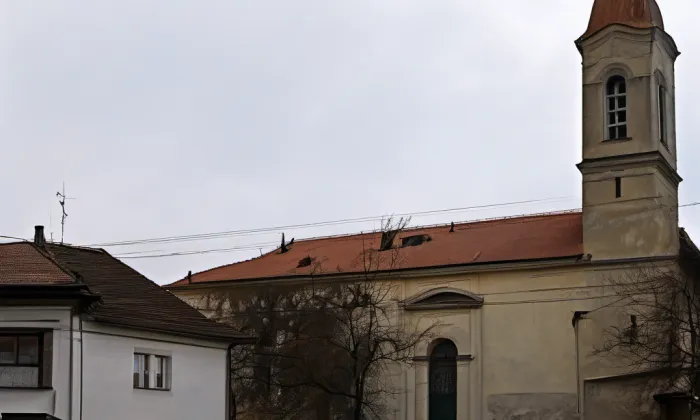 Kostel svatého Jana Křtitele (Březí) – summer