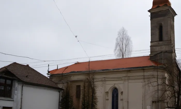 Kostel svatého Jana Křtitele (Březí) – winter
