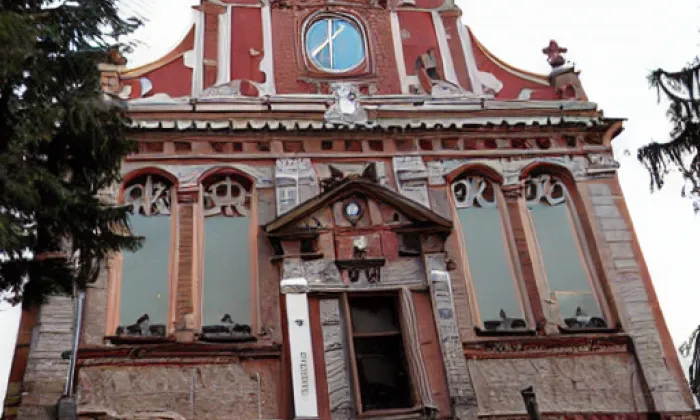 Kostel svatého Jana Křtitele (Byšice) – noc