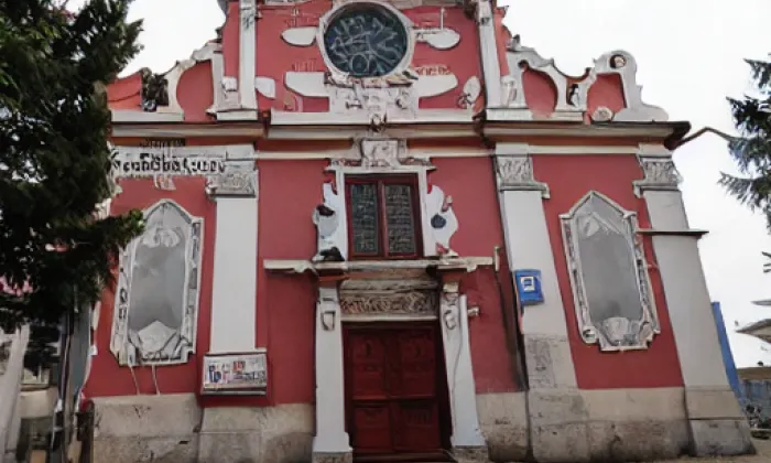 Kostel svatého Jana Křtitele (Byšice) – winter
