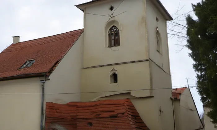 Kostel svatého Jana Křtitele (Hoštice) – winter