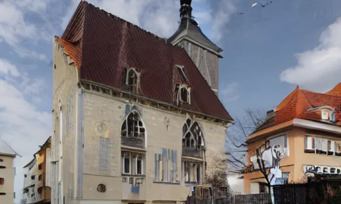 Kostel svatého Jana Křtitele (Horní Habartice) – noc