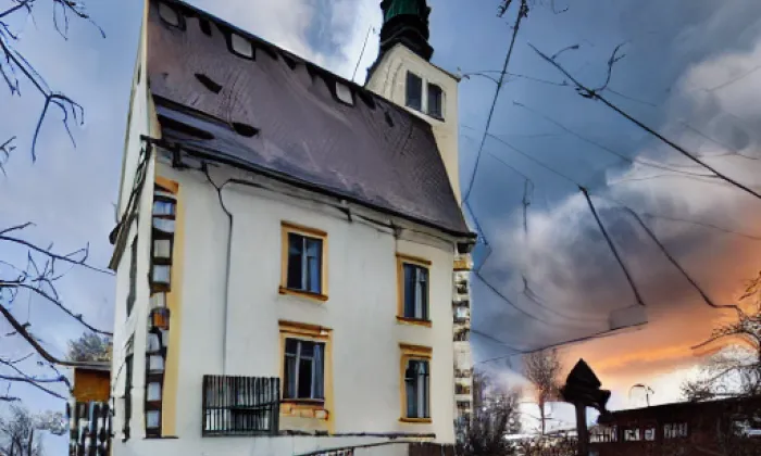 Kostel svatého Jana Křtitele (Horní Habartice) – winter