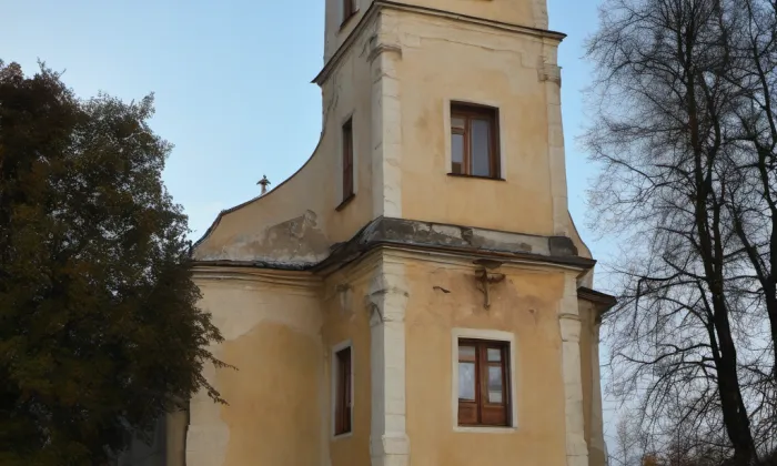 Kostel svatého Jana Křtitele (Mladkov) – akvarel