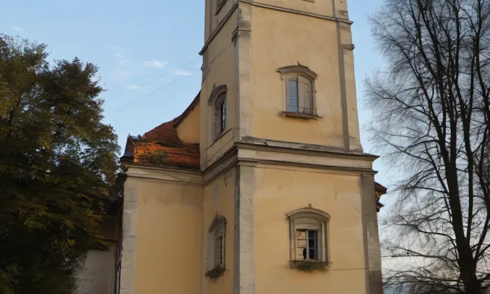 Kostel svatého Jana Křtitele (Mladkov) – summer
