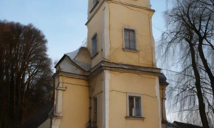 Kostel svatého Jana Křtitele (Mladkov) – winter