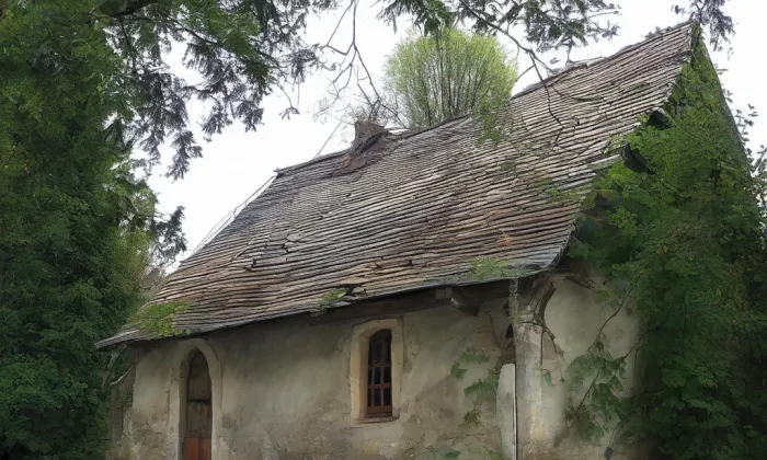 Kostel svatého Jana Křtitele (Náchod) – akvarel