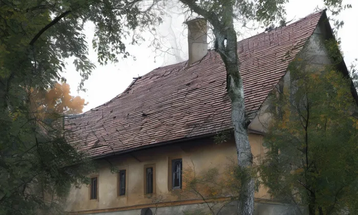 Kostel svatého Jana Křtitele (Náchod) – autumn