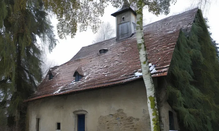 Kostel svatého Jana Křtitele (Náchod) – winter