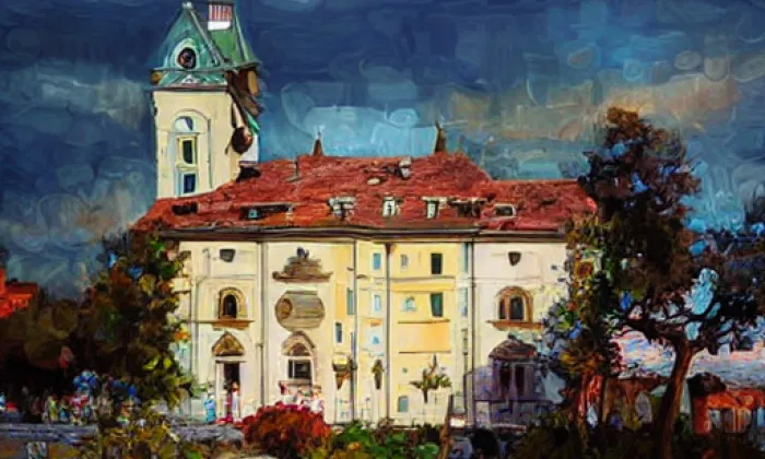 kostel svatého Jana Křtitele (Přibice) – summer