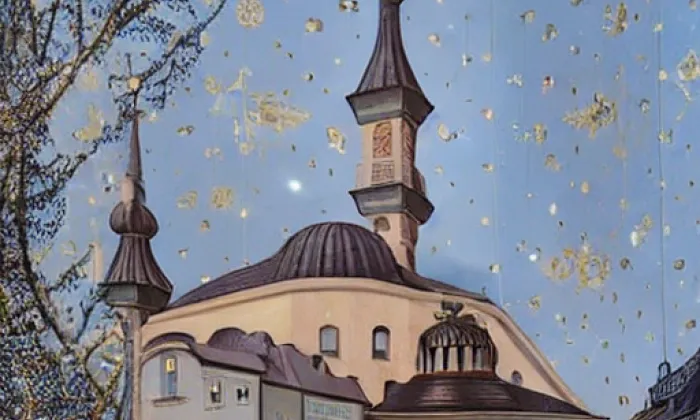 Kostel svatého Jana Křtitele (Skalná) – iluminace