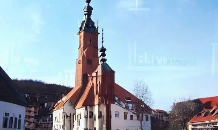 Kostel svatého Jana Křtitele (Zátoň) – autumn