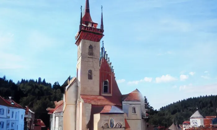 Kostel svatého Jana Křtitele (Zátoň) – noc
