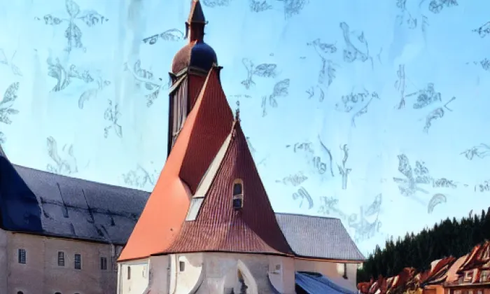 Kostel svatého Jana Křtitele (Zátoň) – winter