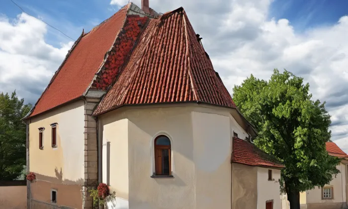 Kostel svatého Jana Křtitele na prádle – autumn