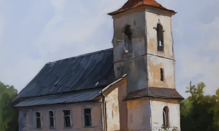kostel svatého Jana Nepomuckého (Bartošovice v Orlických horách) – summer