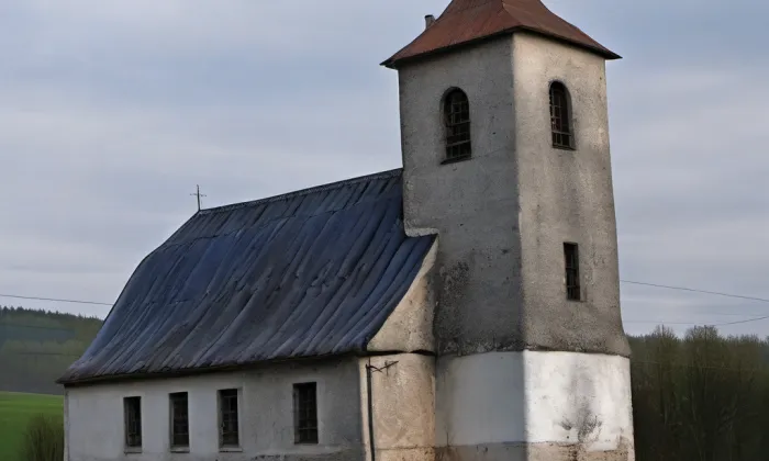 kostel svatého Jana Nepomuckého (Bartošovice v Orlických horách) – winter
