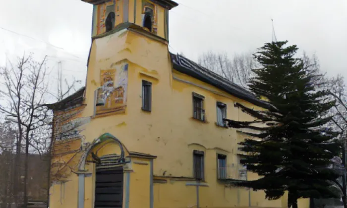 Kostel svatého Jana Nepomuckého (Kařez) – winter