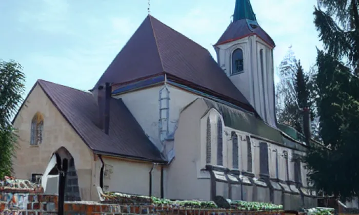 kostel svatého Jana Nepomuckého (Skuhrov) – noc