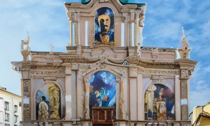 Kostel svatého Jana Nepomuckého na Hradčanech – iluminace