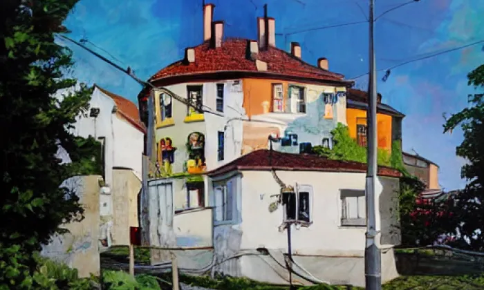 kostel svatého Jiří (Dolní Branná) – summer