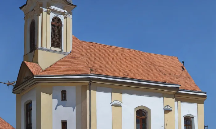 Kostel svatého Jiří (Klentnice) – akvarel