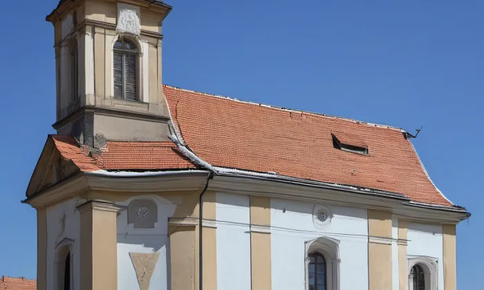 Kostel svatého Jiří (Klentnice) – winter