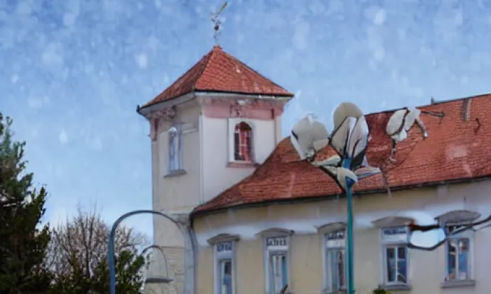 Kostel svatého Jiří (Kobylí) – winter