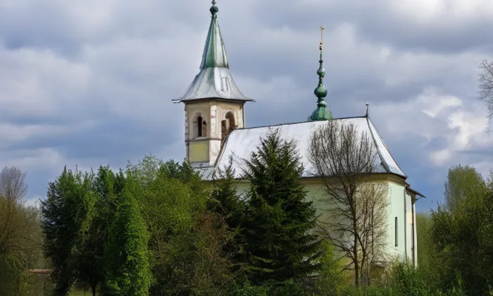 Kostel svatého Jiří (Pozděchov) – spring