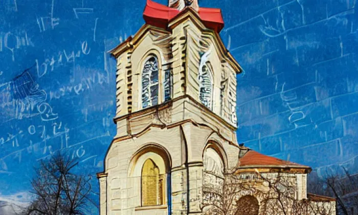 Kostel svatého Jiří v Bečově nad Teplou – winter