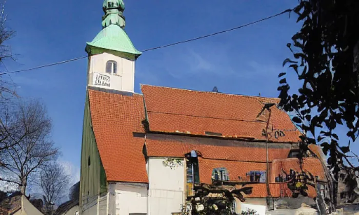 Kostel svatého Jiljí (Bečov) – autumn