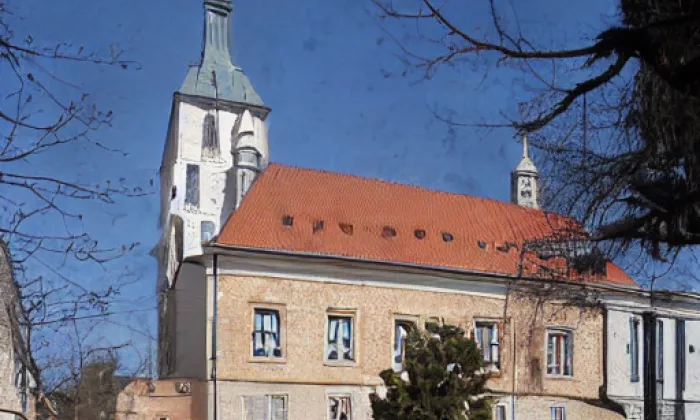 Kostel svatého Jiljí (Bečov) – winter