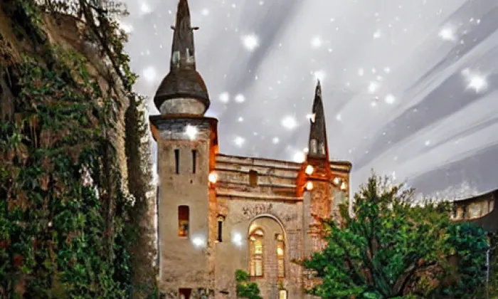 Kostel svatého Jiljí (Budislavice) – noc