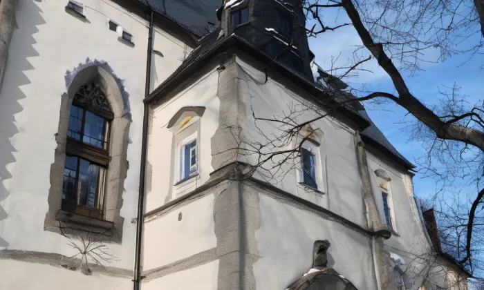 Kostel svatého Jiljí (Dolní Dvořiště) – winter