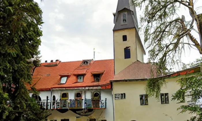 kostel svatého Jiljí (Komárov) – summer
