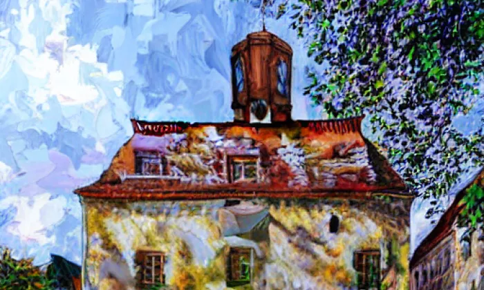 kostel svatého Jiljí (Libeř) – summer