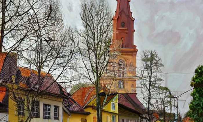 Kostel svatého Jiljí (Lomnice) – spring