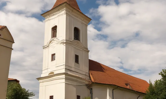 kostel svatého Jiljí (Lukov) – noc