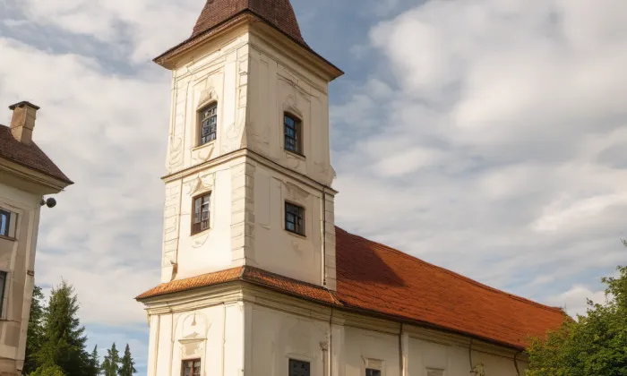 kostel svatého Jiljí (Lukov) – summer