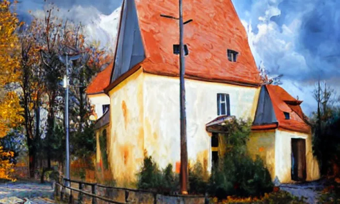Kostel svatého Jiljí (Pardubičky) – autumn